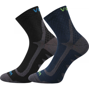 Voxx KRYPTOX Ponožky, Černá,Tmavě šedá,Modrá, velikost 29-31
