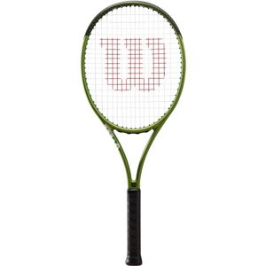 Wilson BLADE FEEL 100 Rekreační tenisová raketa, zelená, velikost 1